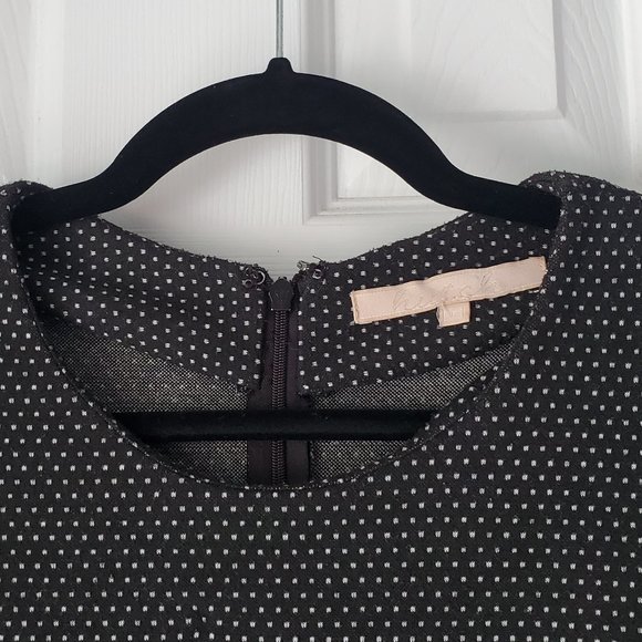 Hutch Black Tie-Sleeve Dot Shift Dress - Picture 5 of 10